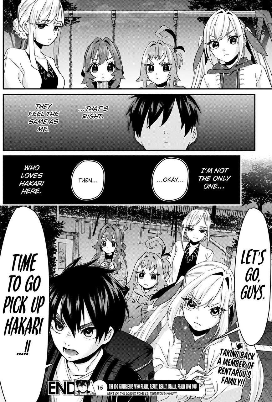 The 100 Girlfriends Who Really, Really, Really, Really, Really Love You chapter 15 page 18