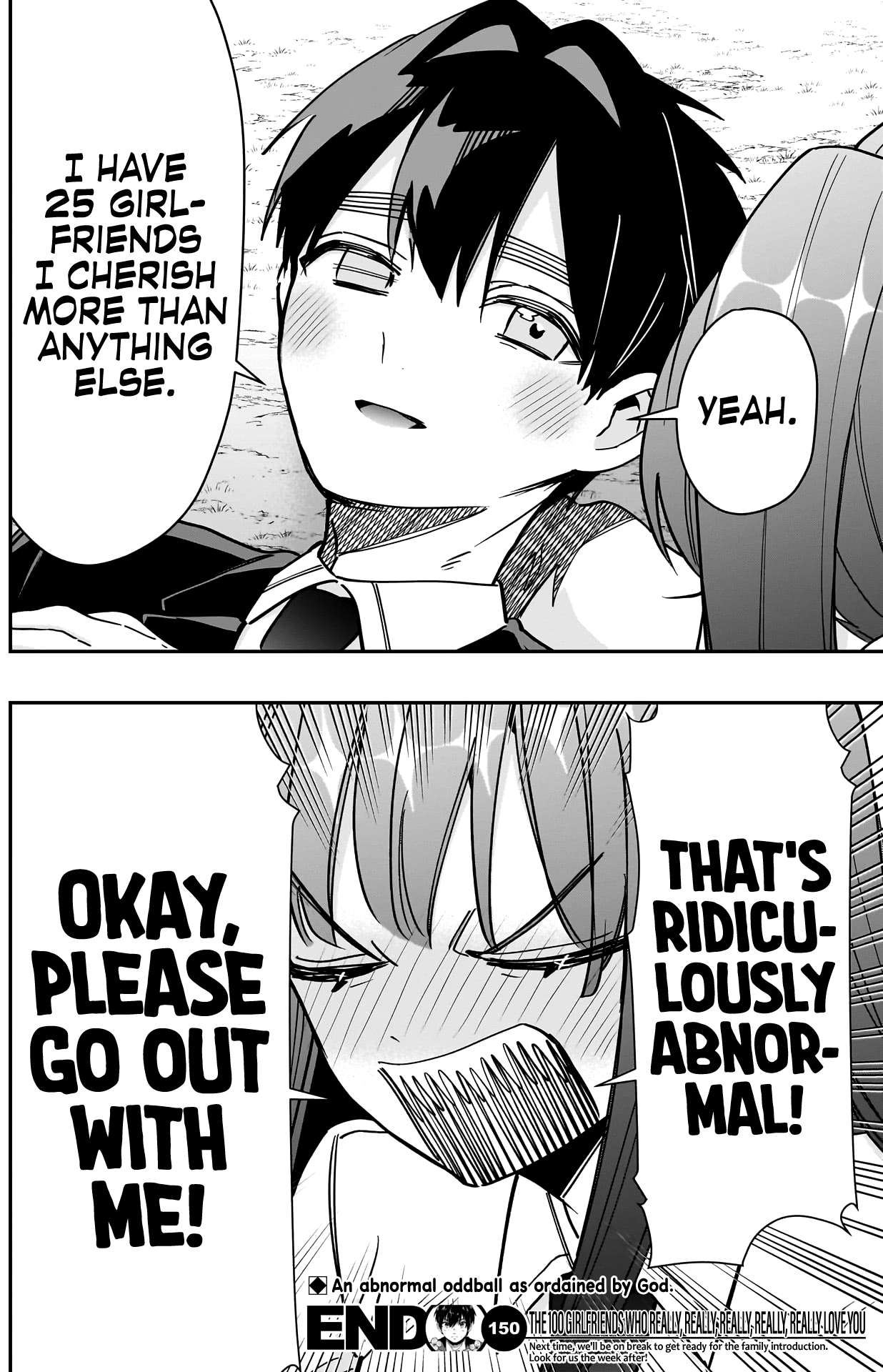 The 100 Girlfriends Who Really, Really, Really, Really, Really Love You chapter 150 page 21