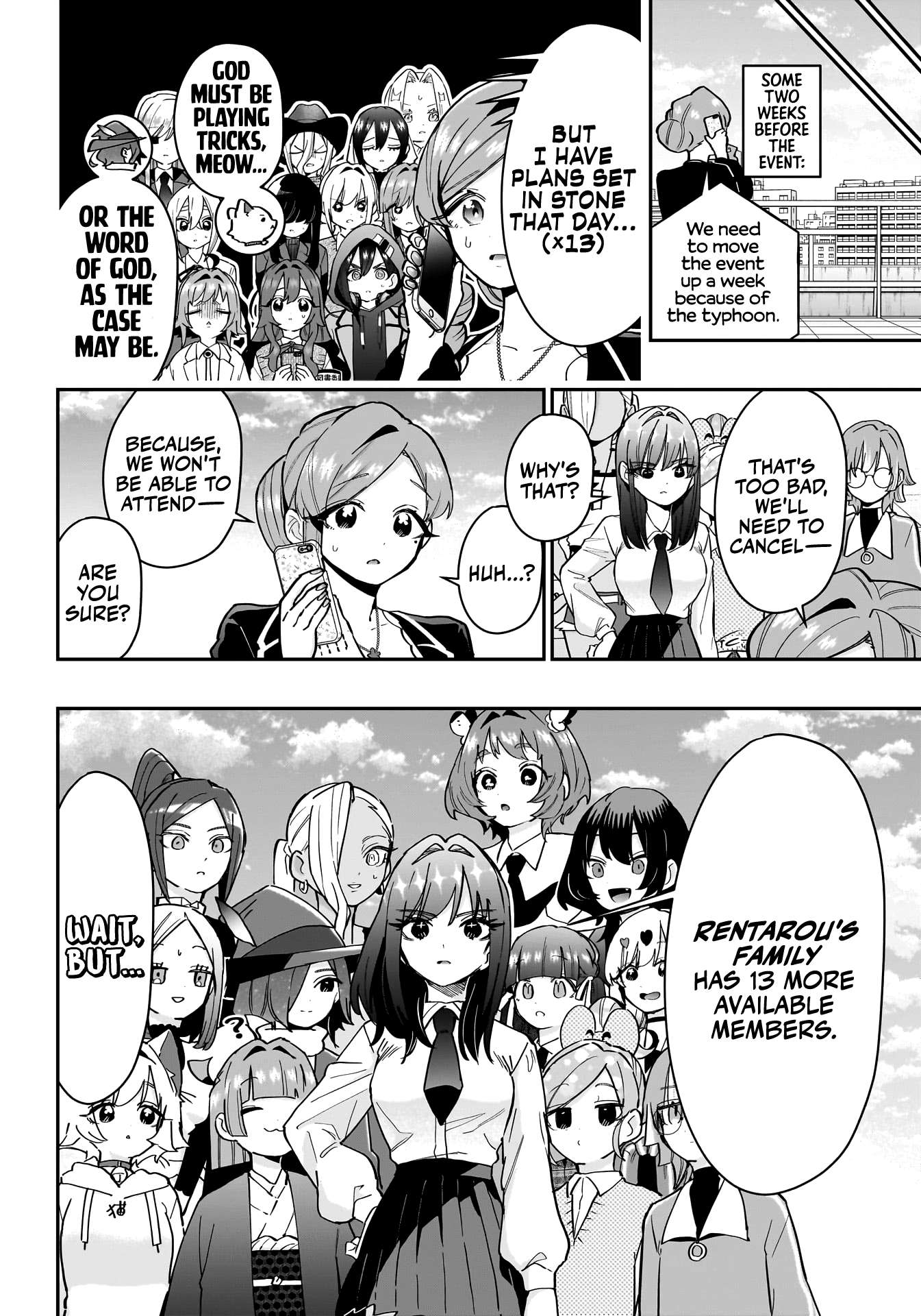 The 100 Girlfriends Who Really, Really, Really, Really, Really Love You chapter 152 page 4