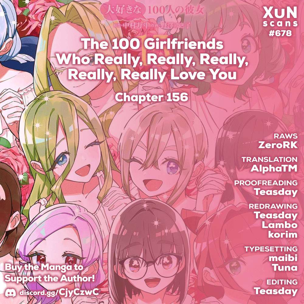The 100 Girlfriends Who Really, Really, Really, Really, Really Love You chapter 156 page 1