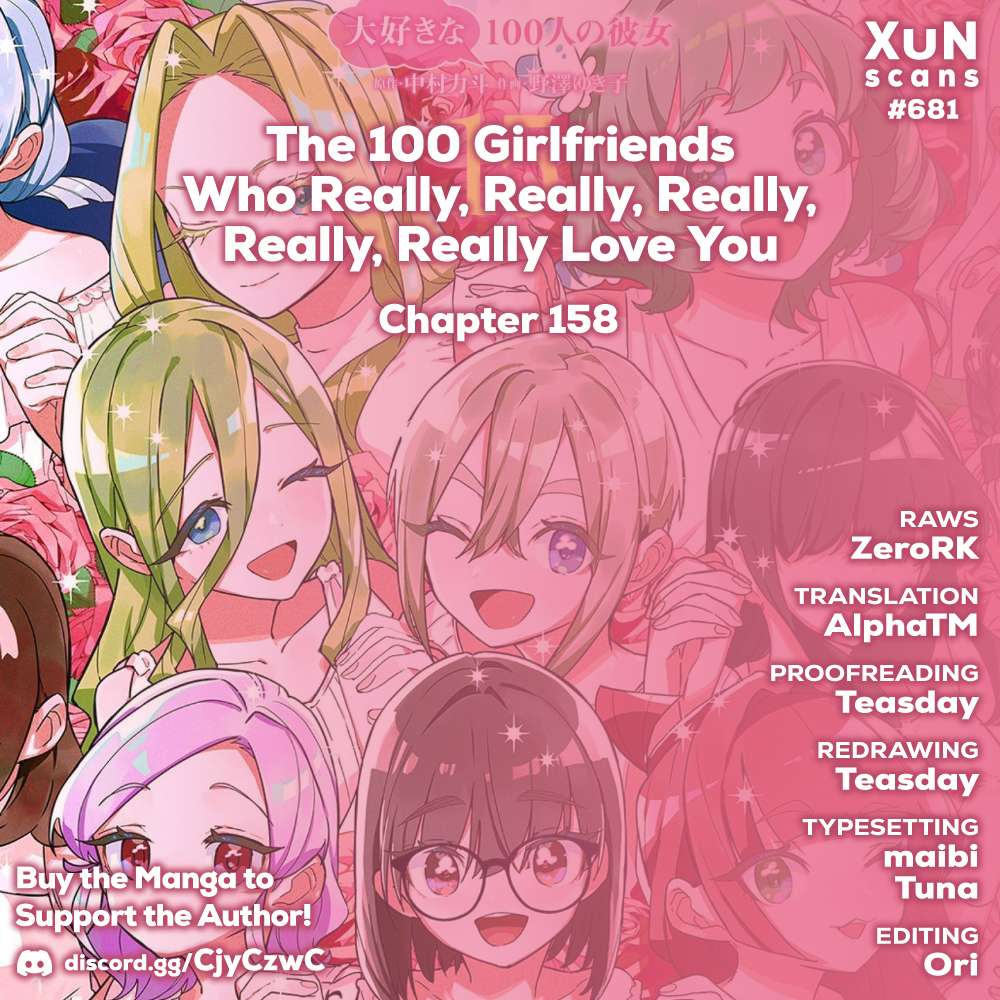 The 100 Girlfriends Who Really, Really, Really, Really, Really Love You chapter 158 page 1