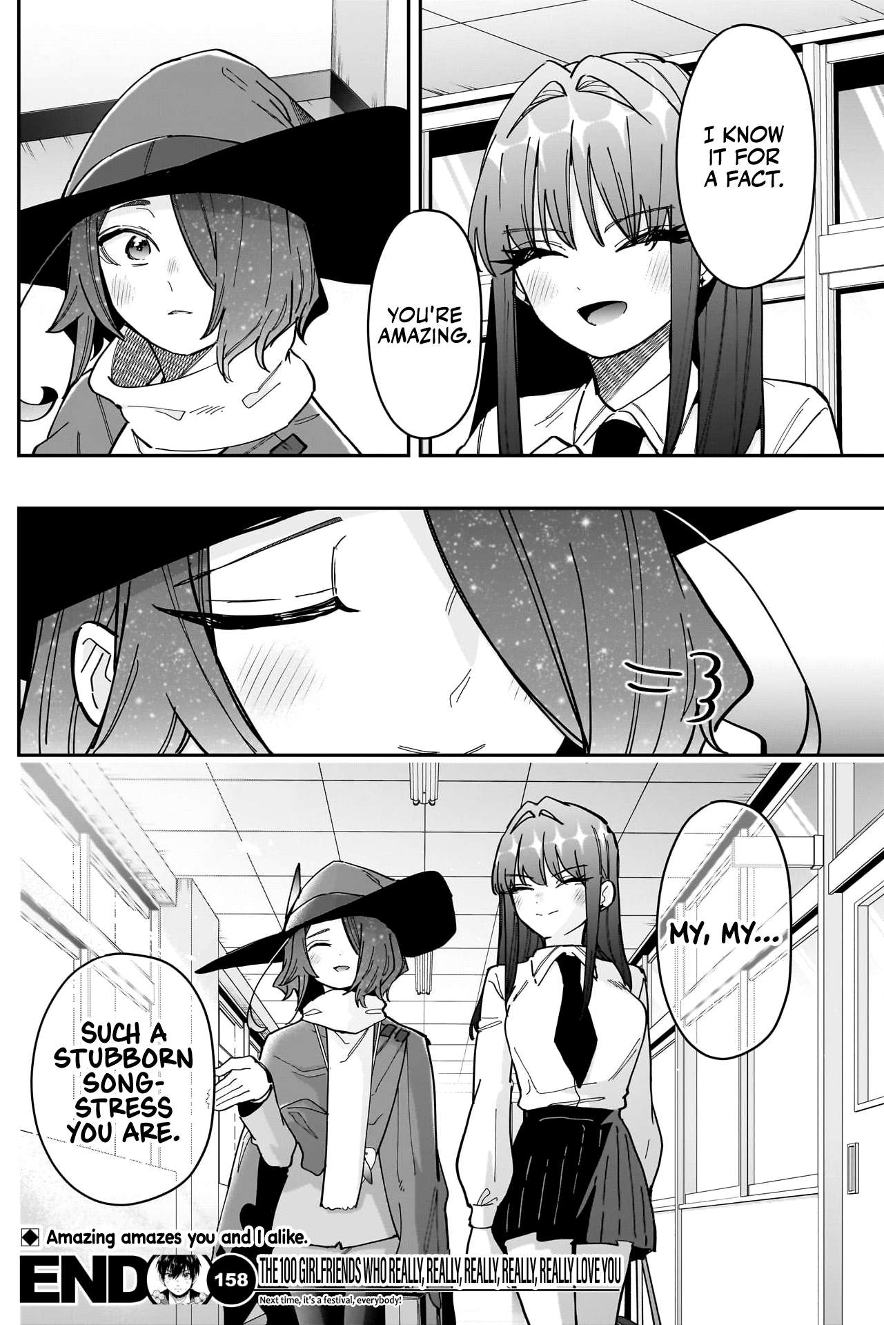 The 100 Girlfriends Who Really, Really, Really, Really, Really Love You chapter 158 page 22