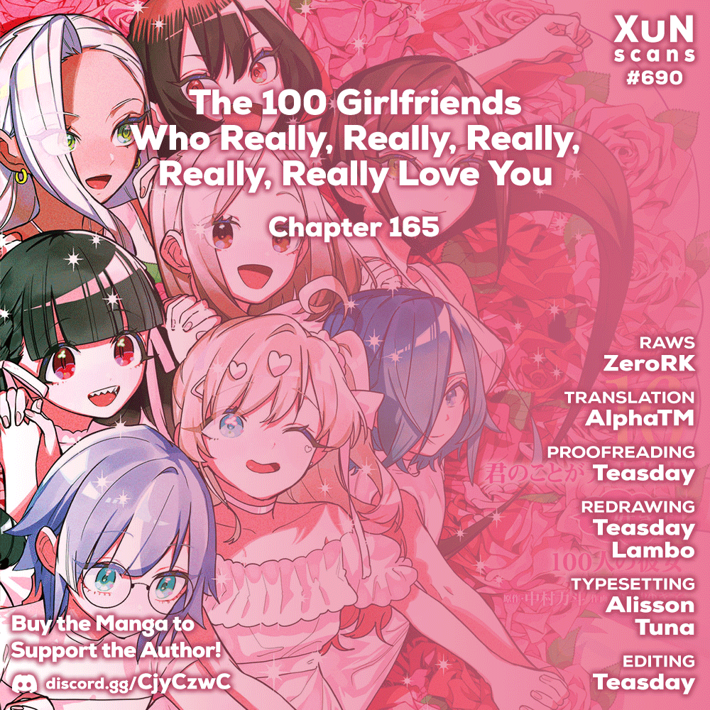 The 100 Girlfriends Who Really, Really, Really, Really, Really Love You chapter 165 page 1