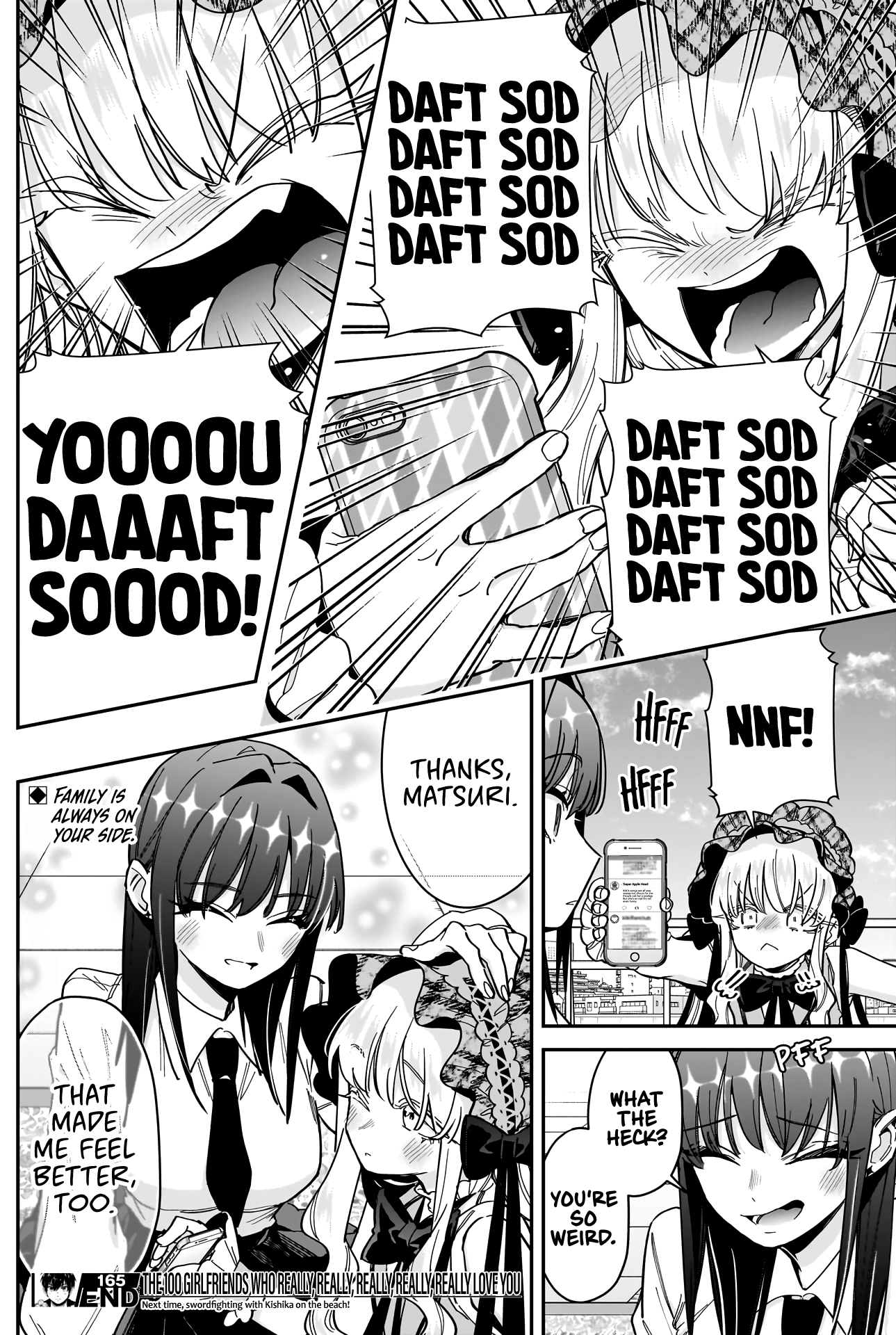 The 100 Girlfriends Who Really, Really, Really, Really, Really Love You chapter 165 page 21