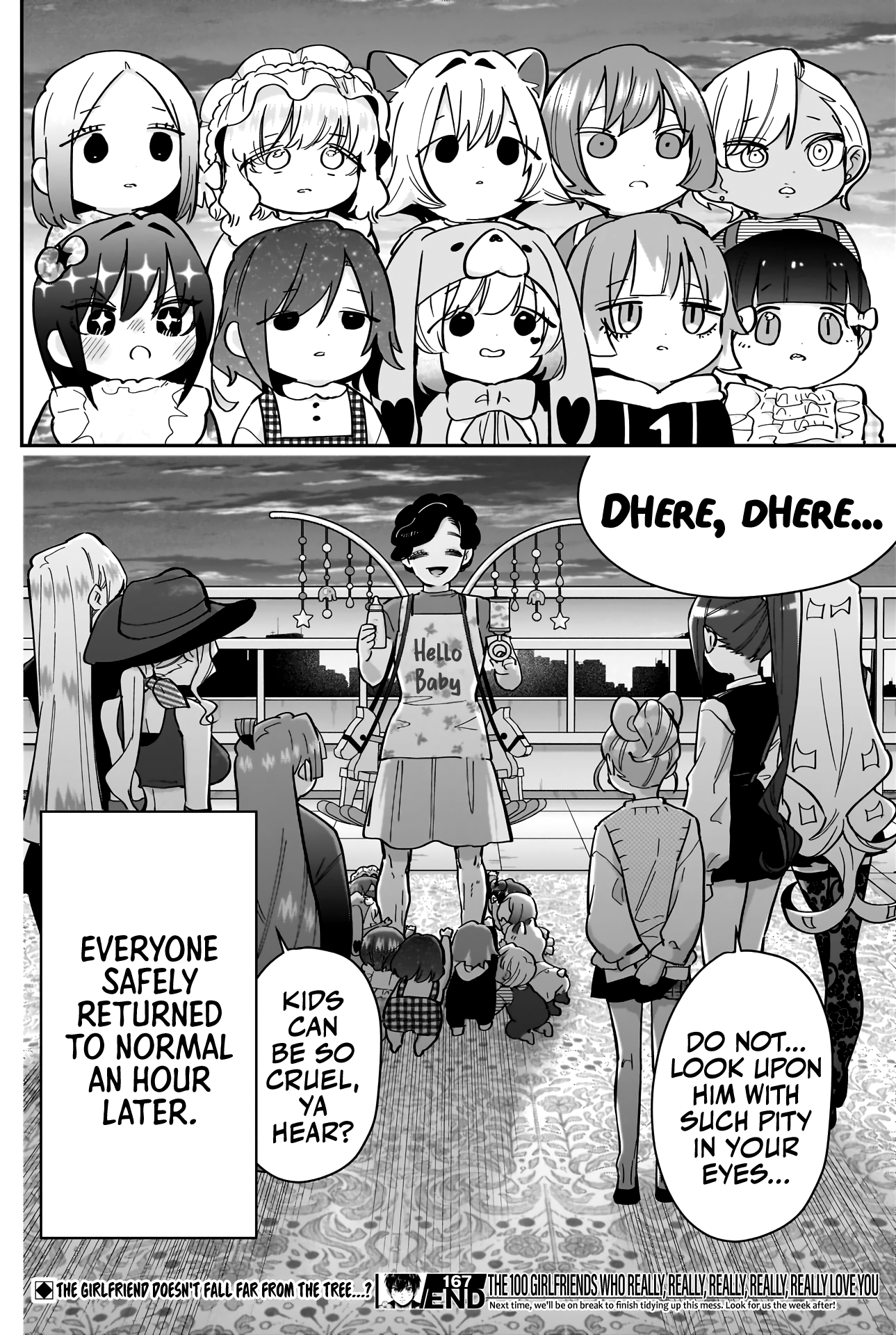 The 100 Girlfriends Who Really, Really, Really, Really, Really Love You chapter 167 page 21
