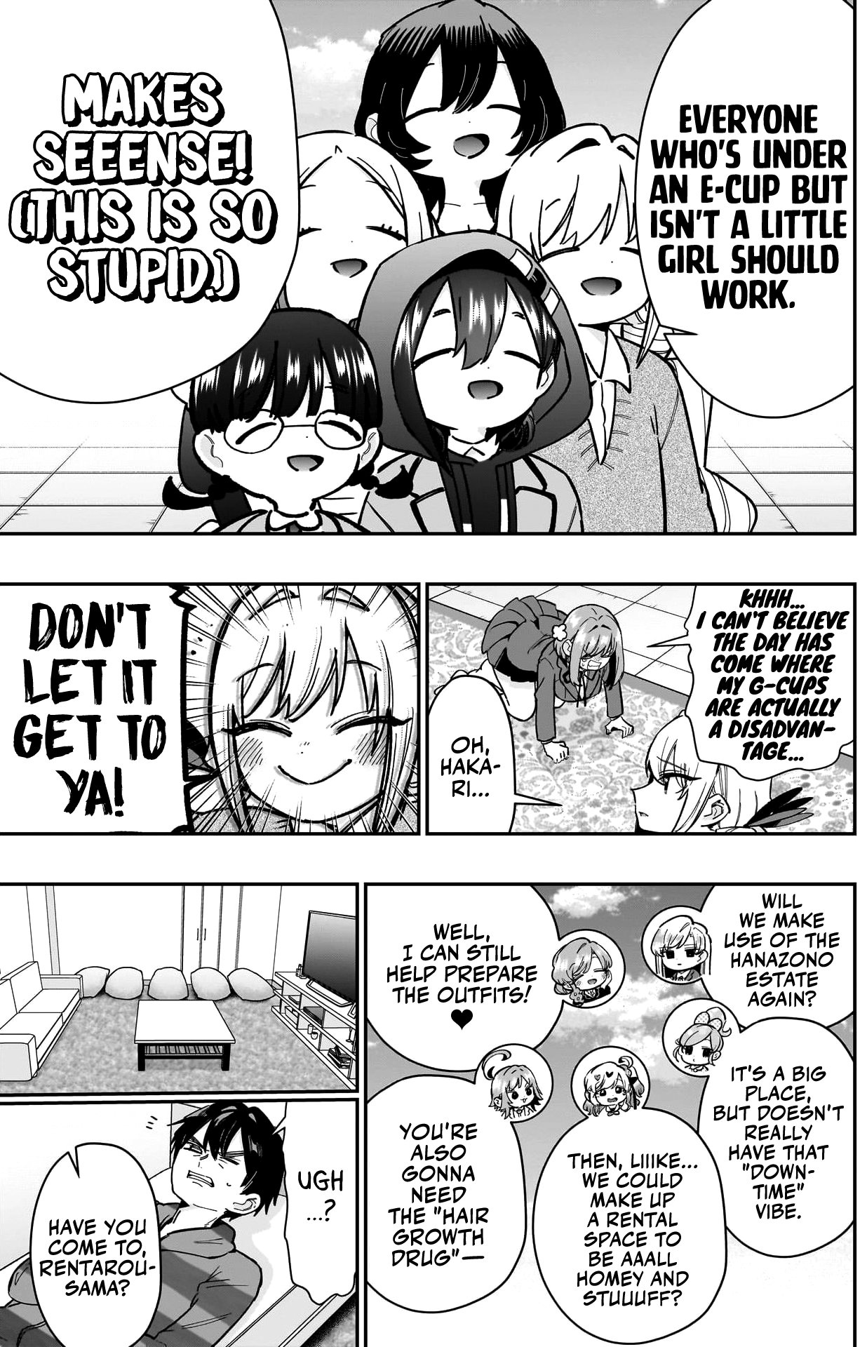 The 100 Girlfriends Who Really, Really, Really, Really, Really Love You chapter 172 page 4