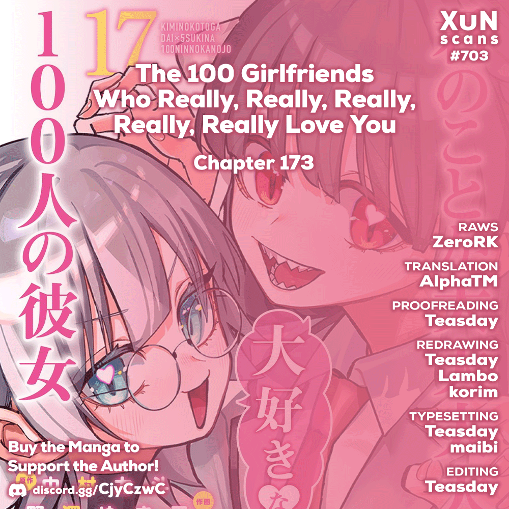 The 100 Girlfriends Who Really, Really, Really, Really, Really Love You chapter 173 page 1
