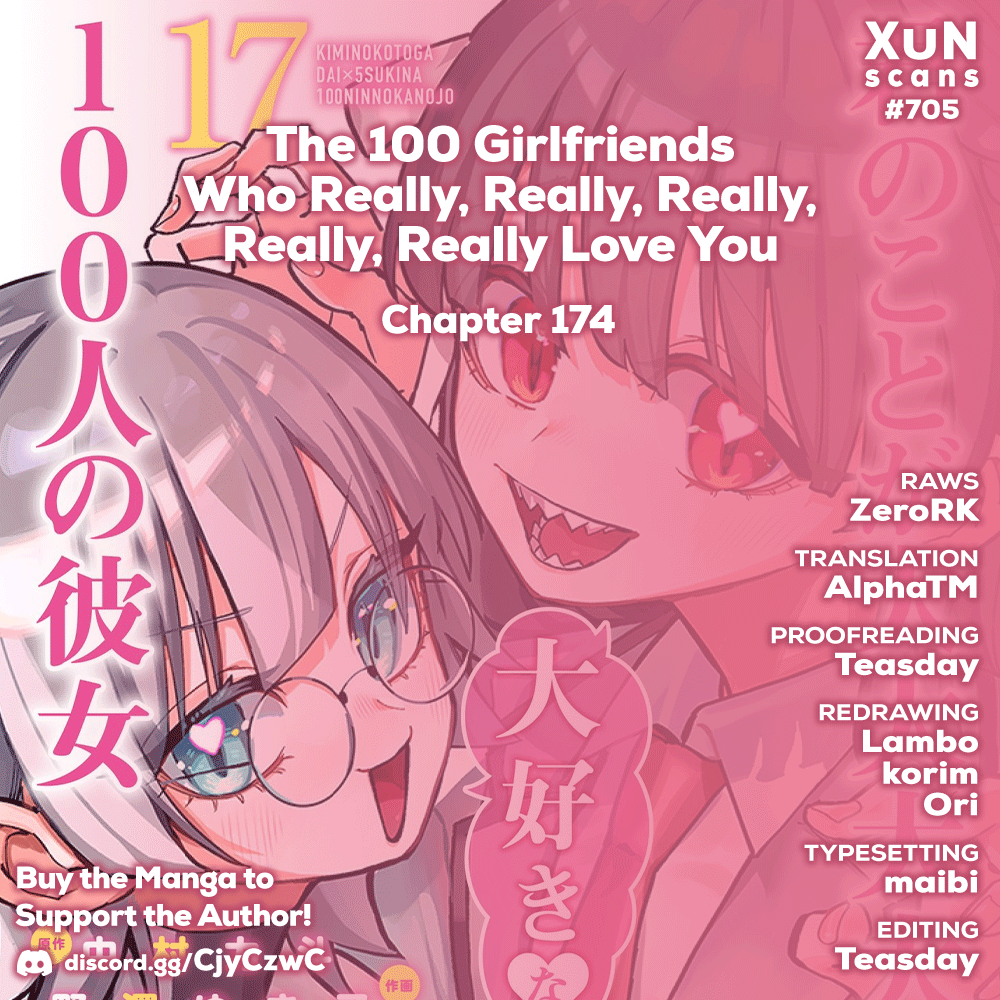 The 100 Girlfriends Who Really, Really, Really, Really, Really Love You chapter 174 page 1