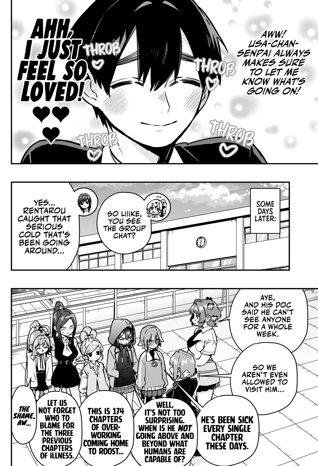 The 100 Girlfriends Who Really, Really, Really, Really, Really Love You chapter 174 page 3