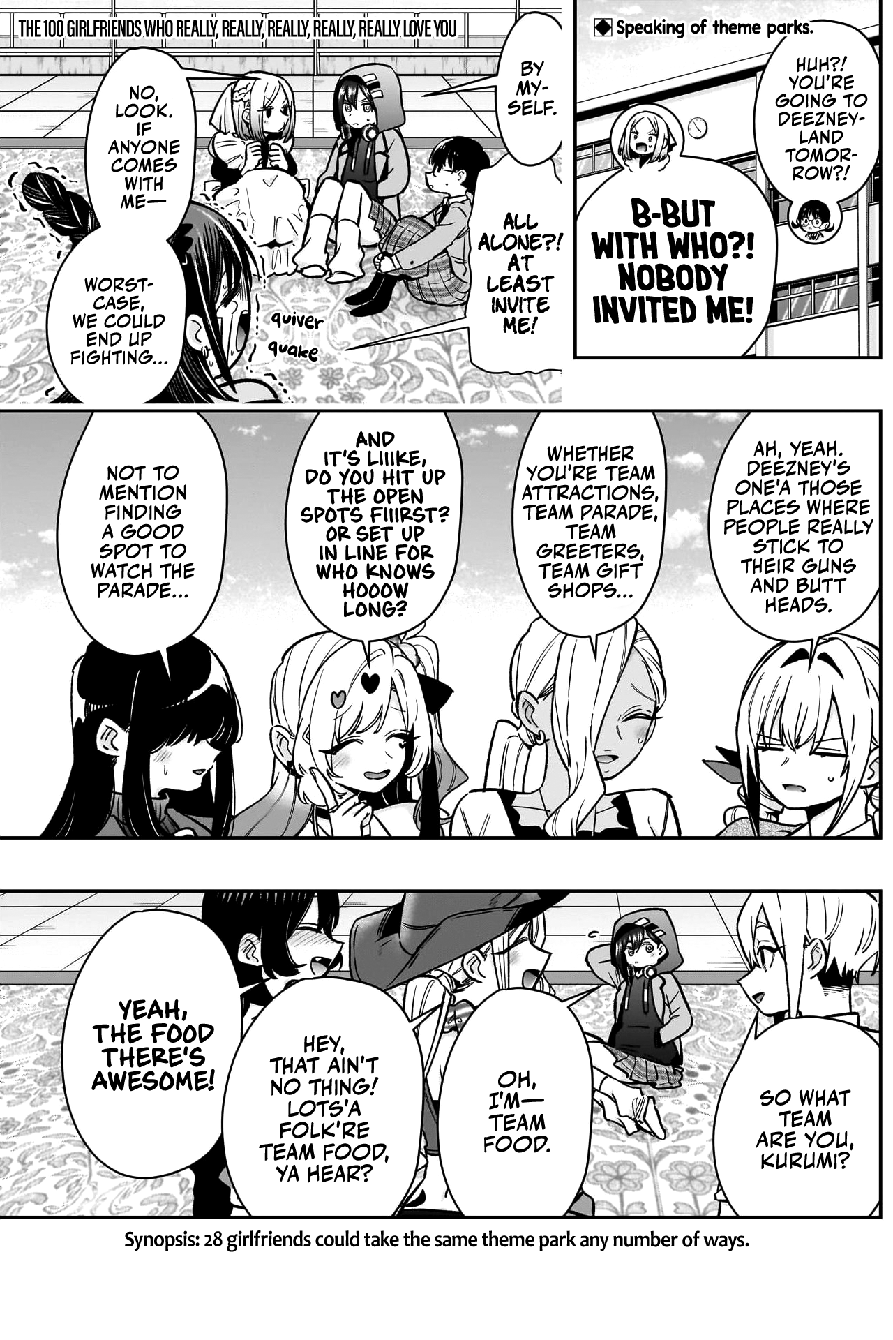 The 100 Girlfriends Who Really, Really, Really, Really, Really Love You chapter 176 page 2