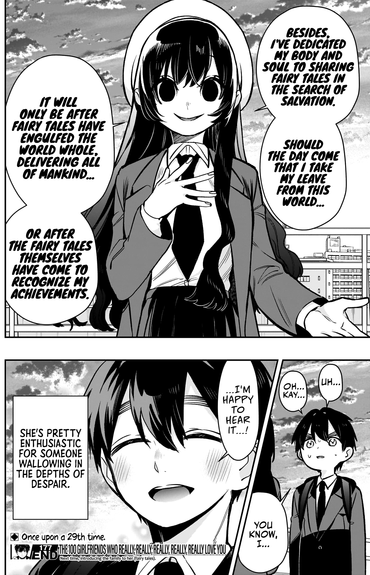 The 100 Girlfriends Who Really, Really, Really, Really, Really Love You chapter 177 page 21