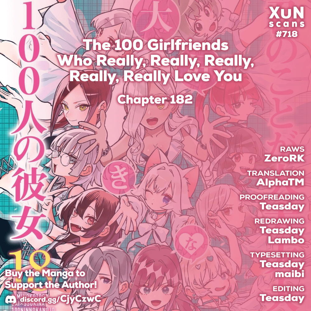 The 100 Girlfriends Who Really, Really, Really, Really, Really Love You chapter 182 page 1