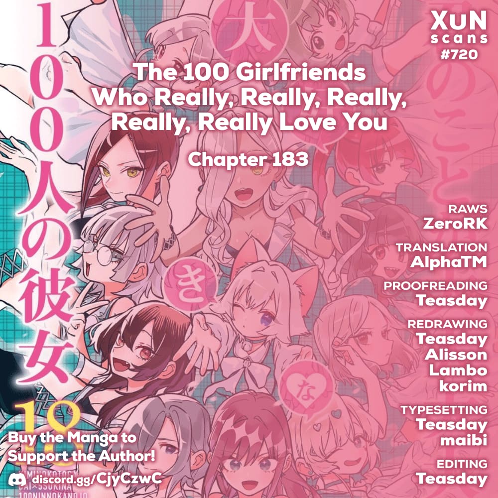 The 100 Girlfriends Who Really, Really, Really, Really, Really Love You chapter 183 page 1