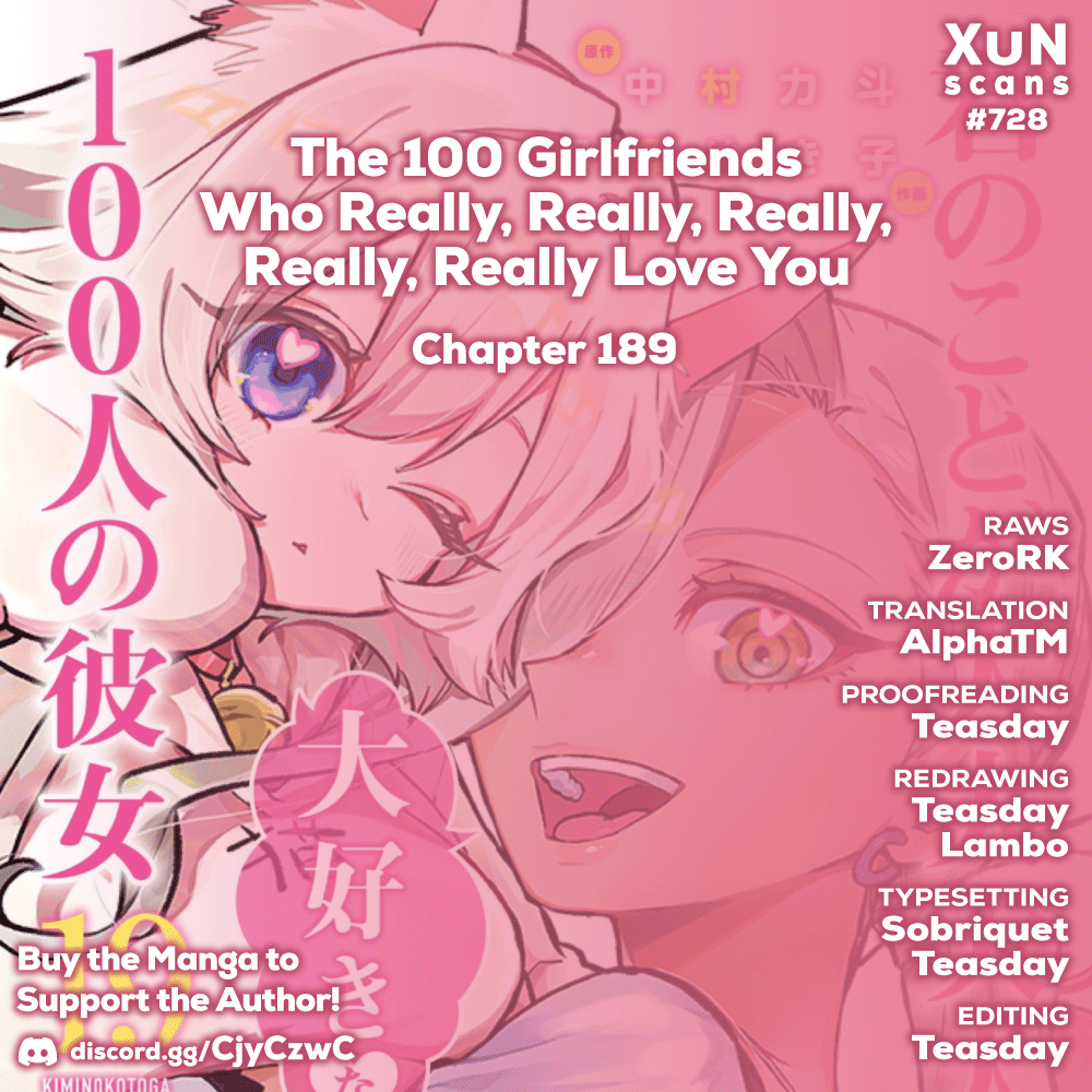 The 100 Girlfriends Who Really, Really, Really, Really, Really Love You chapter 189 page 1