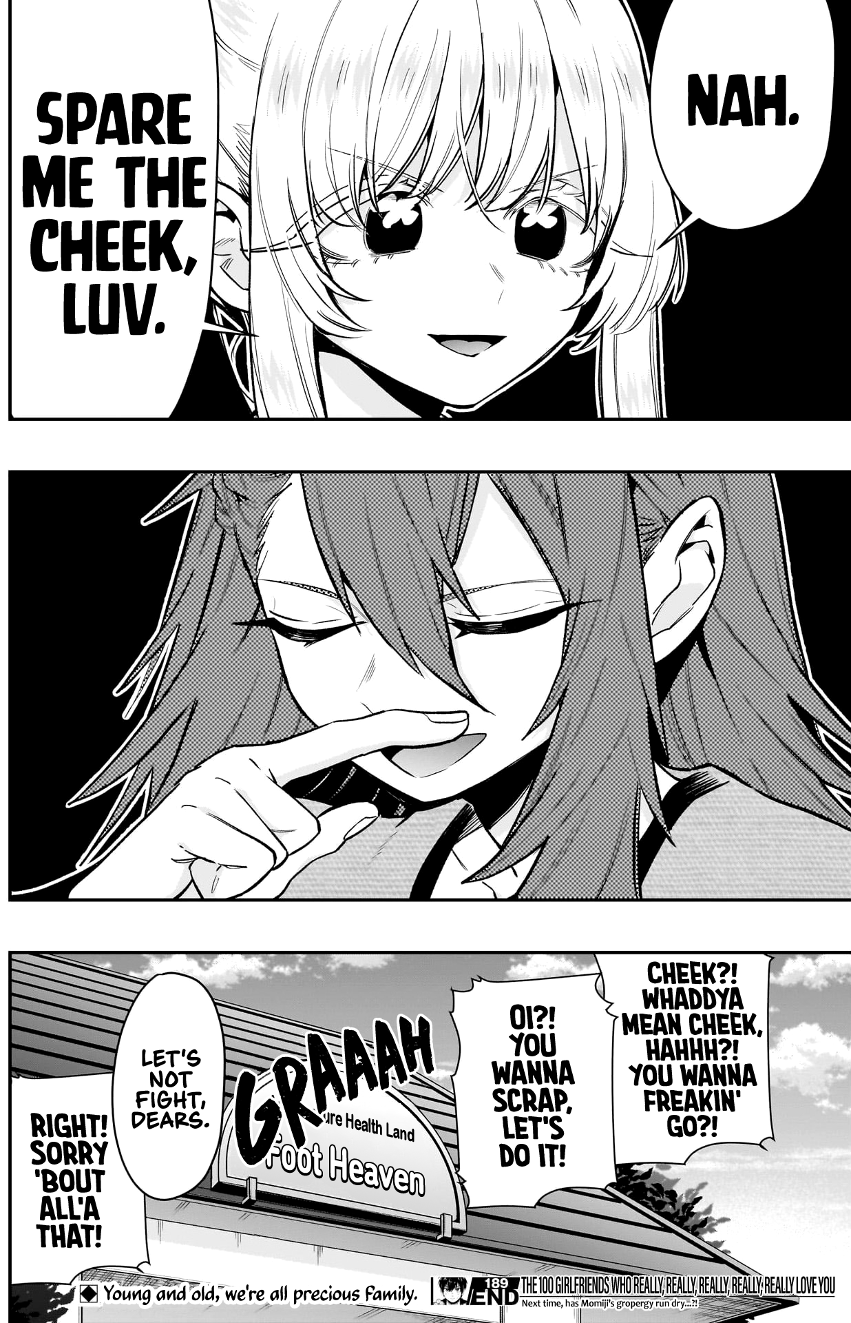 The 100 Girlfriends Who Really, Really, Really, Really, Really Love You chapter 189 page 21