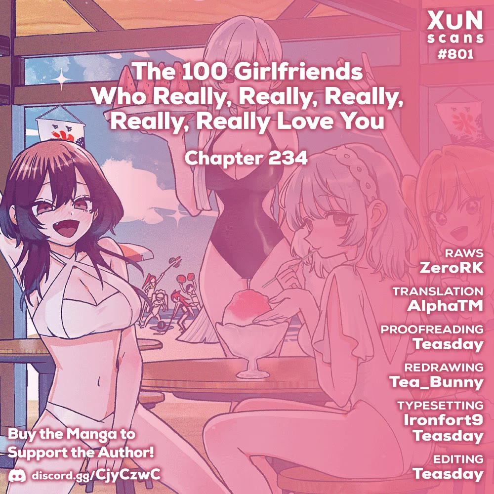 The 100 Girlfriends Who Really, Really, Really, Really, Really Love You chapter 234 page 1