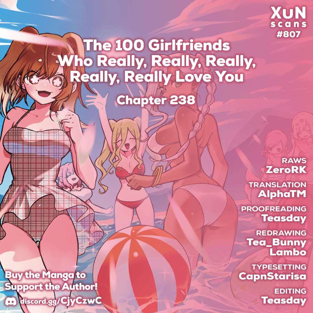 The 100 Girlfriends Who Really, Really, Really, Really, Really Love You chapter 238 page 1