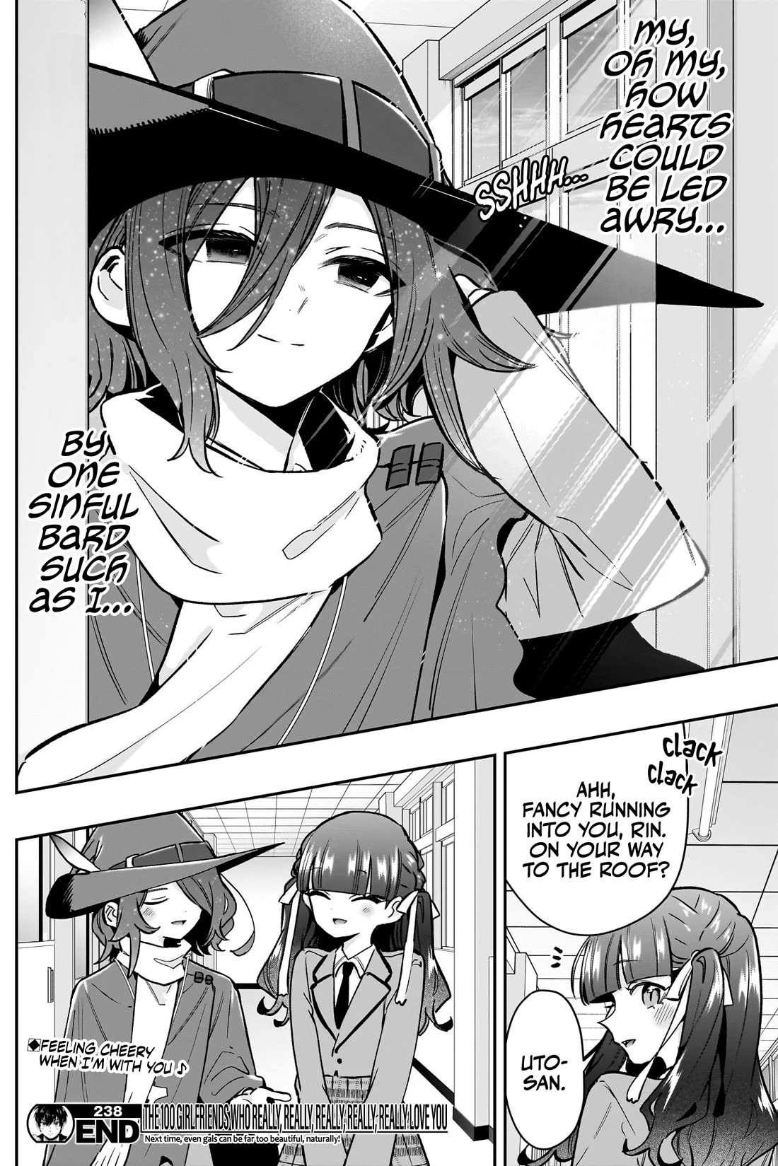 The 100 Girlfriends Who Really, Really, Really, Really, Really Love You chapter 238 page 22