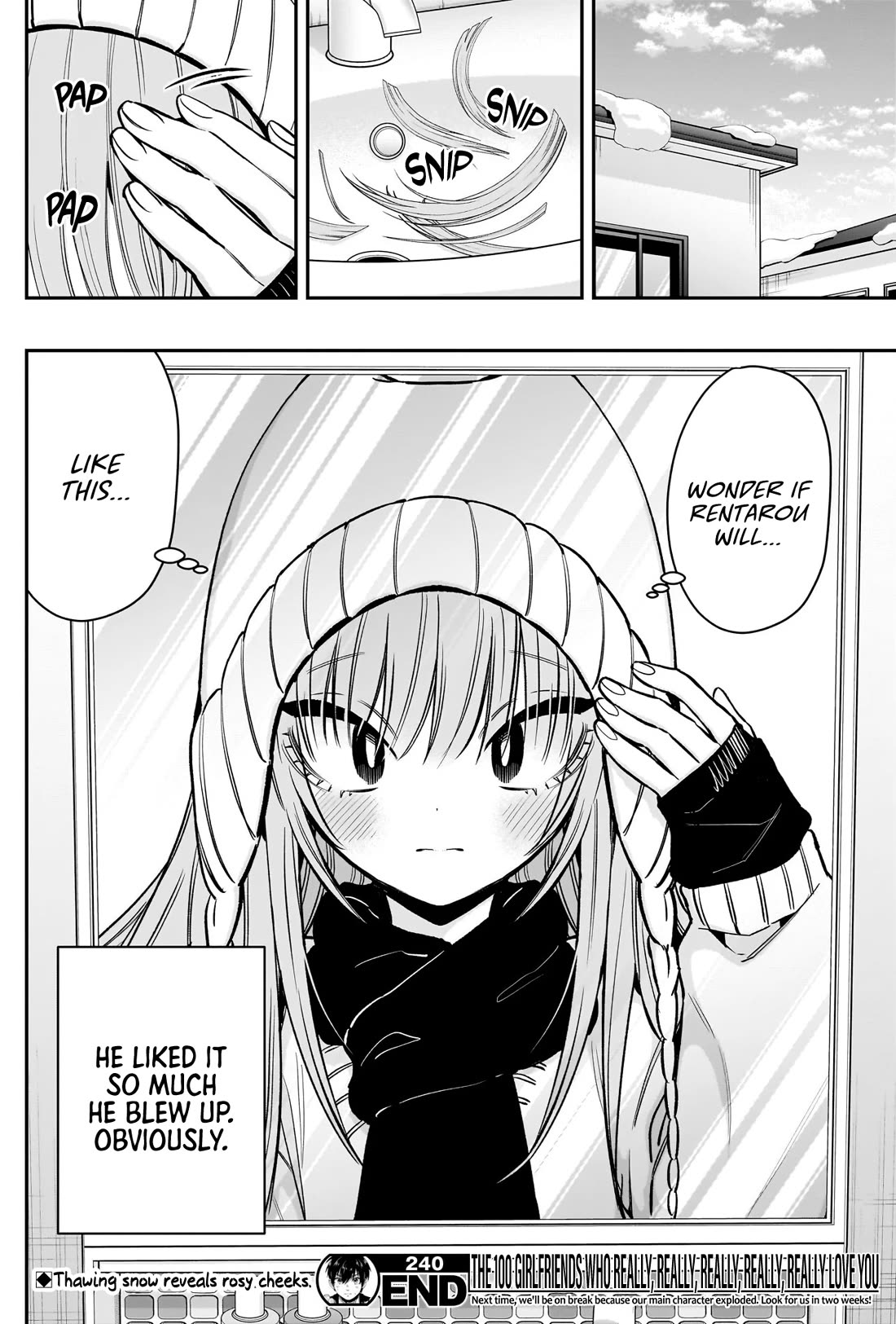 The 100 Girlfriends Who Really, Really, Really, Really, Really Love You chapter 240 page 21