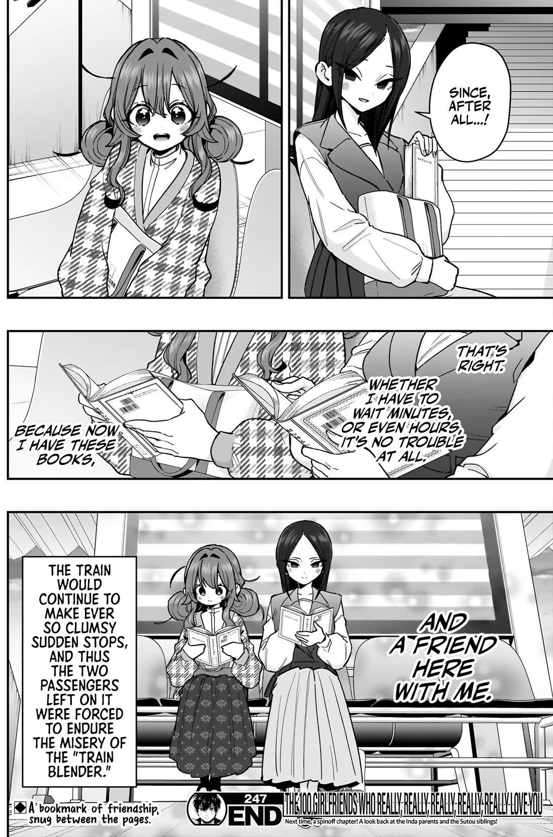 The 100 Girlfriends Who Really, Really, Really, Really, Really Love You chapter 247 page 21