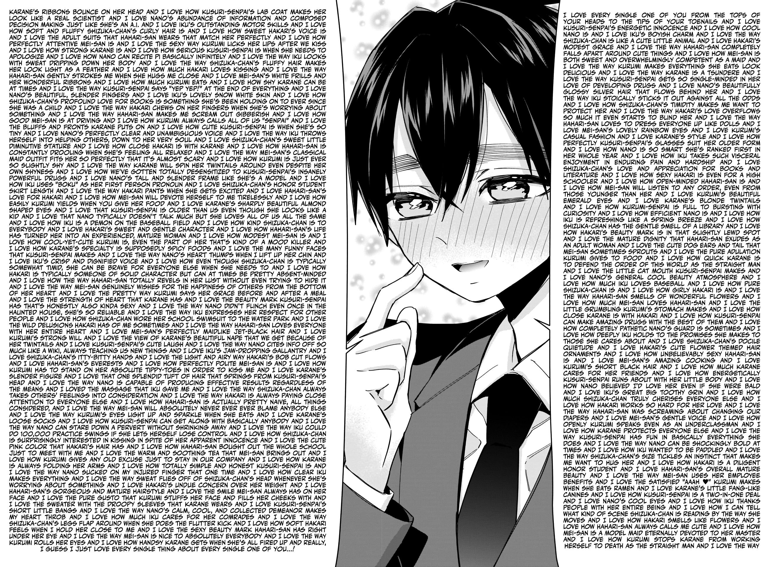 The 100 Girlfriends Who Really, Really, Really, Really, Really Love You chapter 37 page 17
