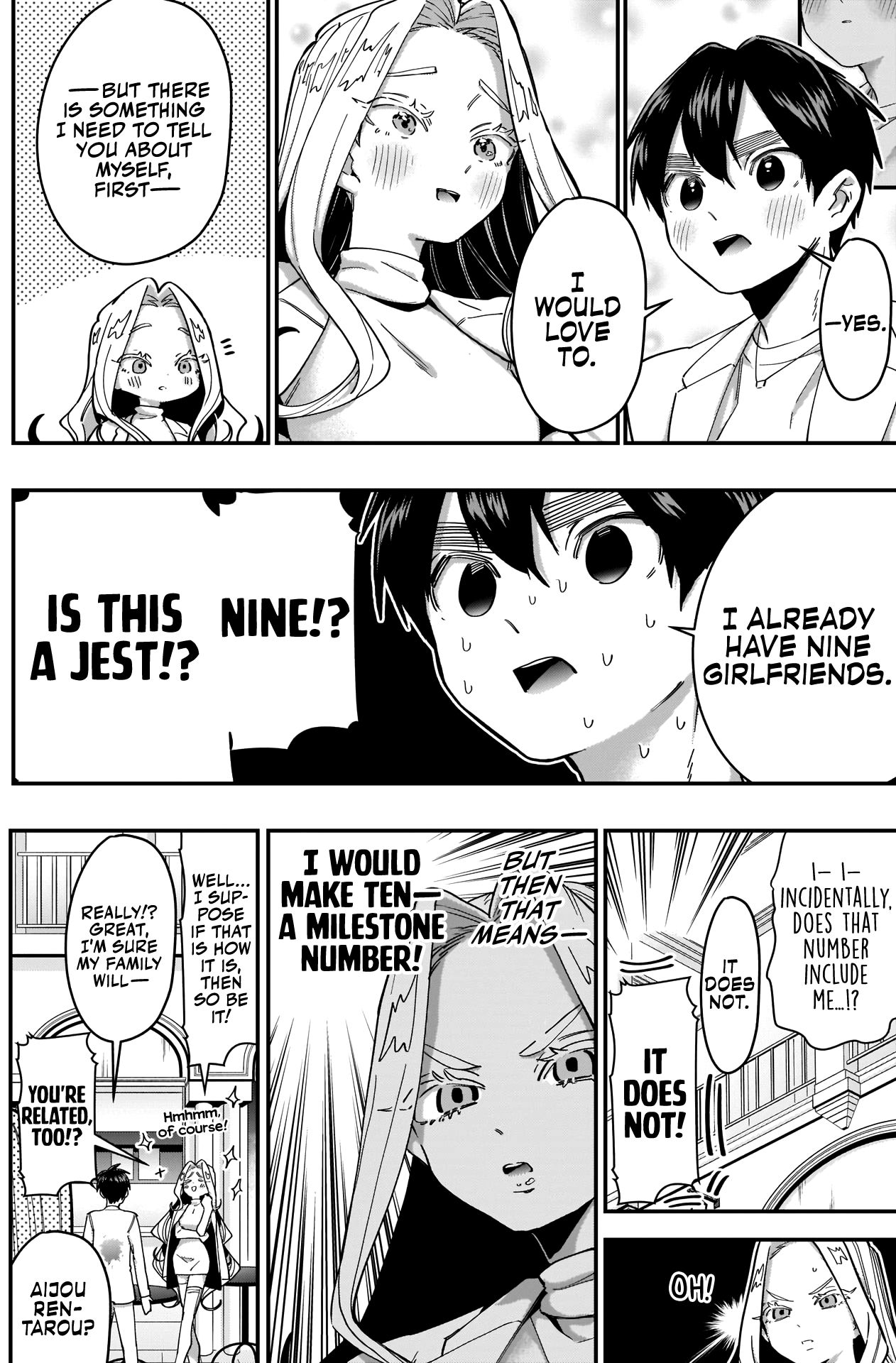 The 100 Girlfriends Who Really, Really, Really, Really, Really Love You chapter 39 page 17