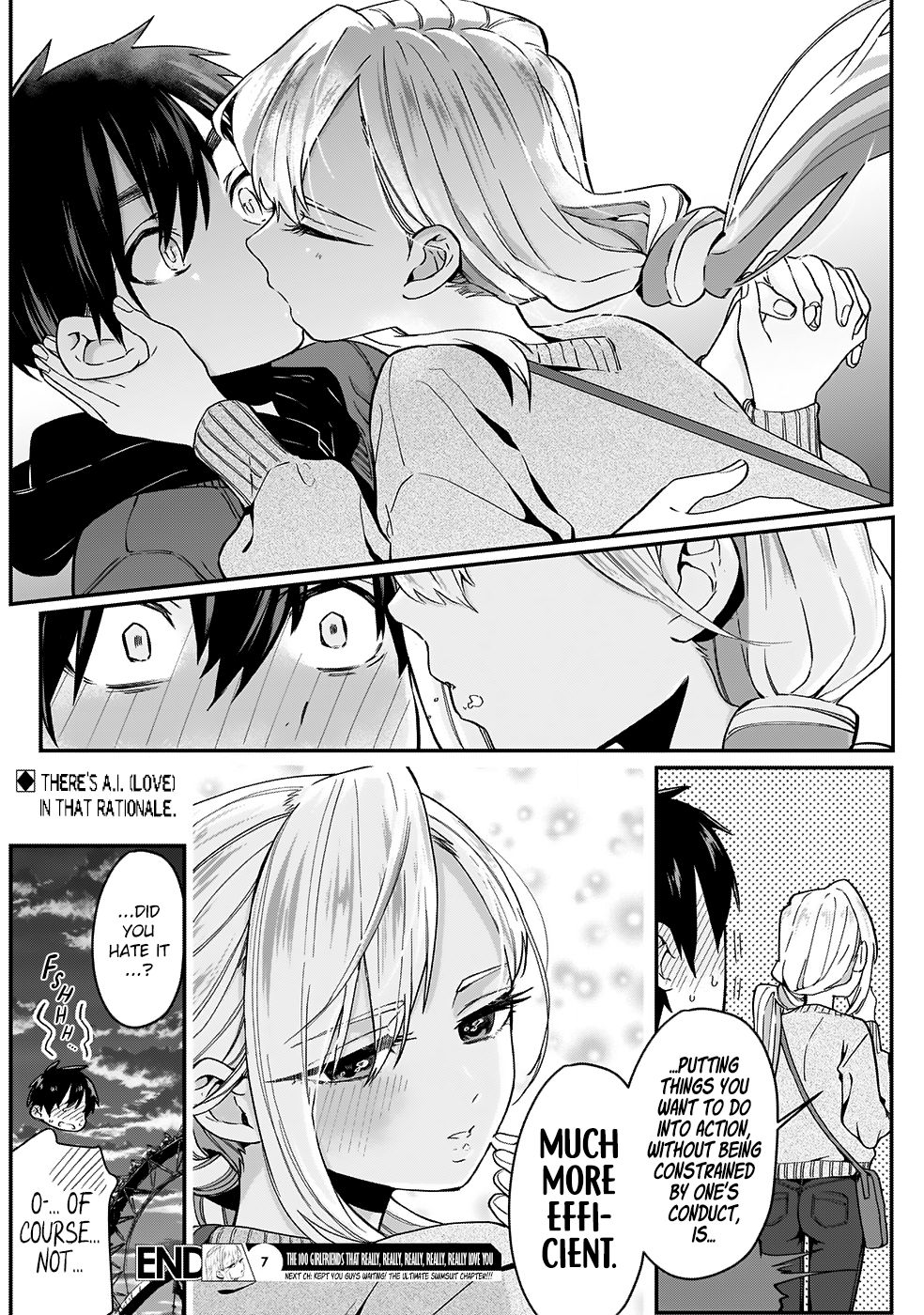 The 100 Girlfriends Who Really, Really, Really, Really, Really Love You chapter 7 page 21