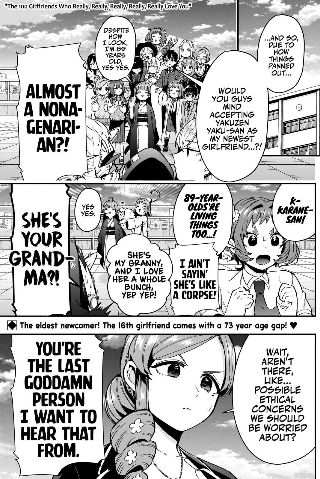The 100 Girlfriends Who Really, Really, Really, Really, Really Love You chapter 76 page 3