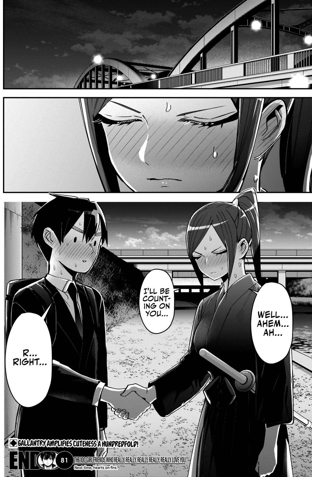 The 100 Girlfriends Who Really, Really, Really, Really, Really Love You chapter 81 page 18