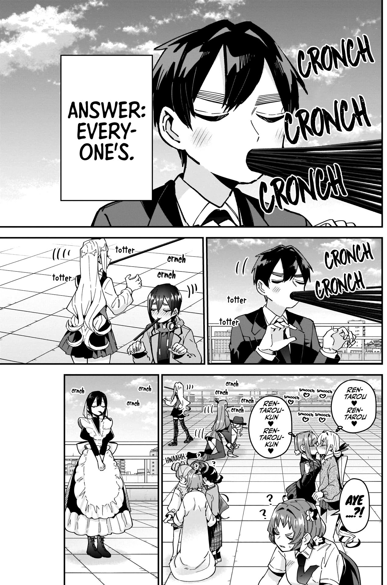 The 100 Girlfriends Who Really, Really, Really, Really, Really Love You chapter 86 page 16