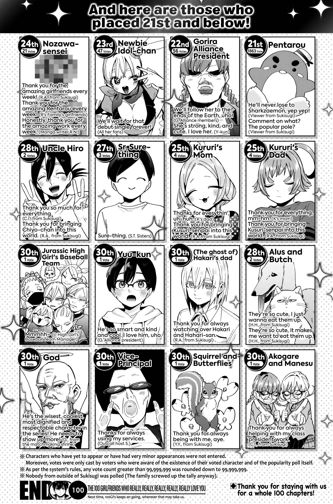 The 100 Girlfriends Who Really, Really, Really, Really, Really Love You chapter 100 page 23