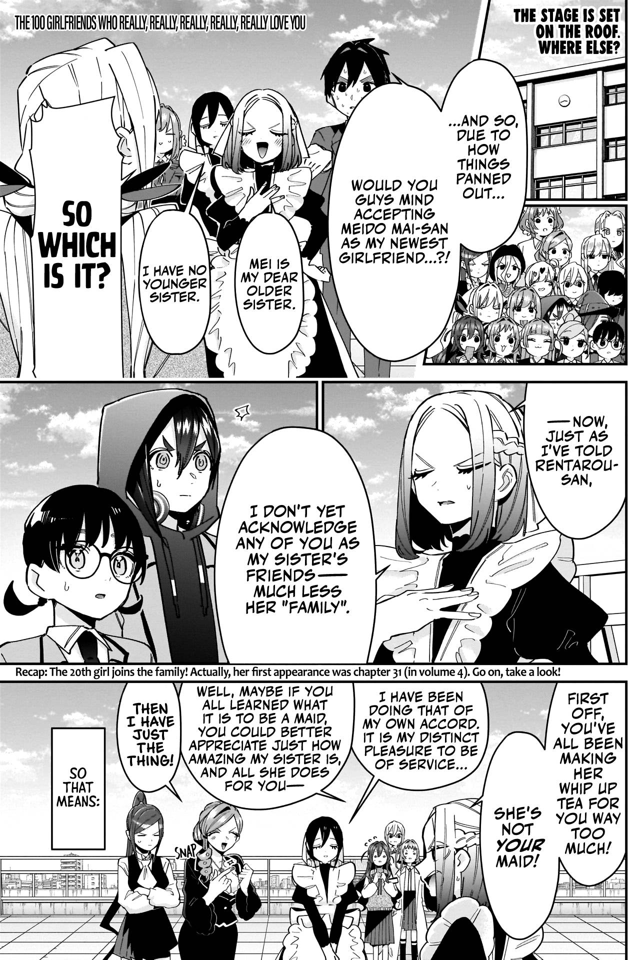 The 100 Girlfriends Who Really, Really, Really, Really, Really Love You chapter 102 page 2