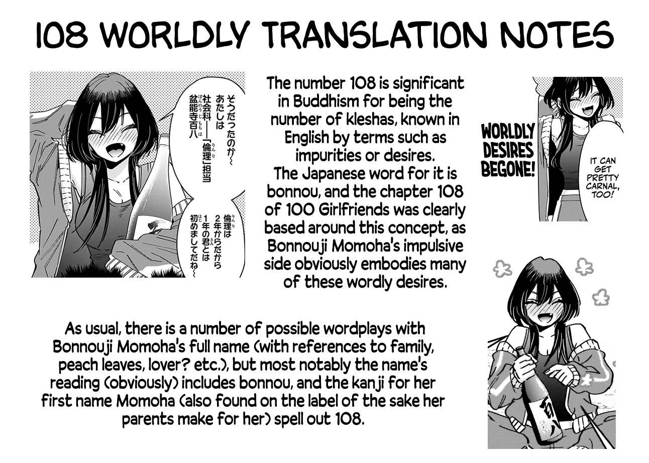 The 100 Girlfriends Who Really, Really, Really, Really, Really Love You chapter 108 page 22