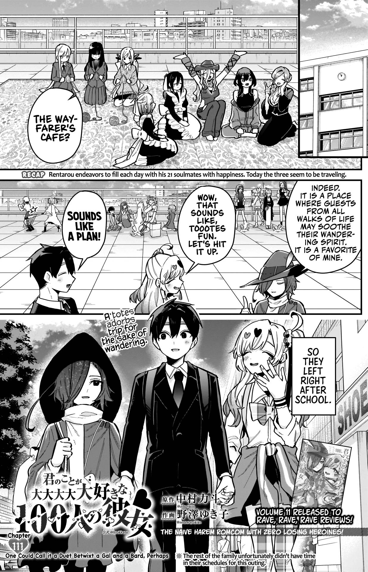 The 100 Girlfriends Who Really, Really, Really, Really, Really Love You chapter 111 page 2