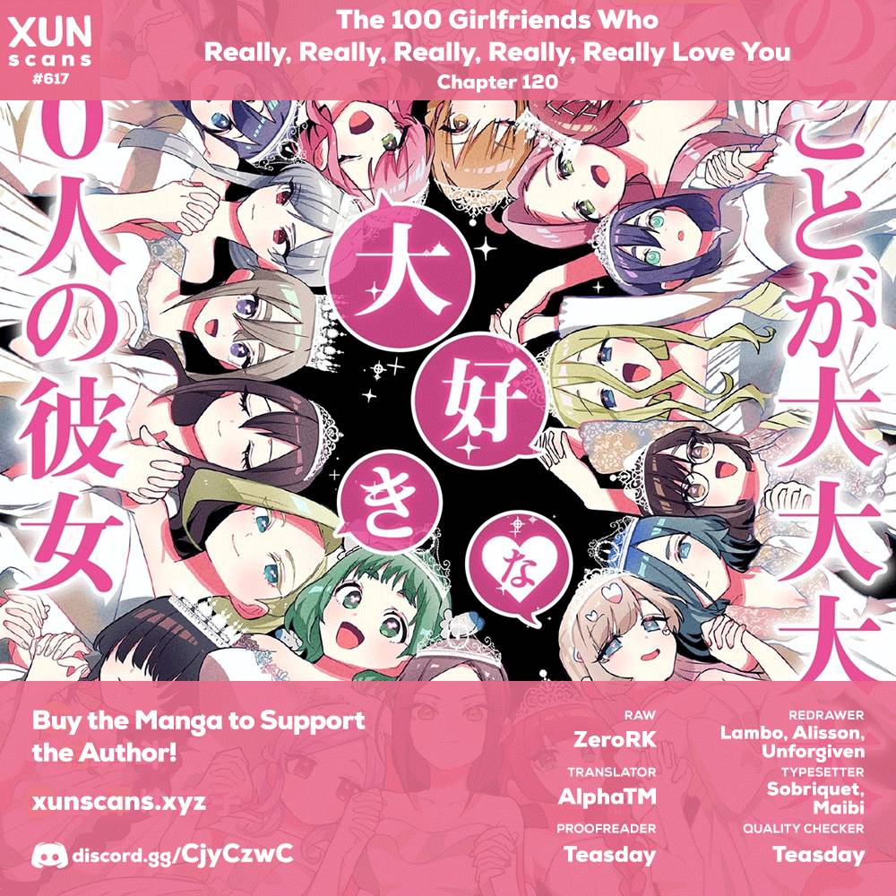 The 100 Girlfriends Who Really, Really, Really, Really, Really Love You chapter 120 page 1