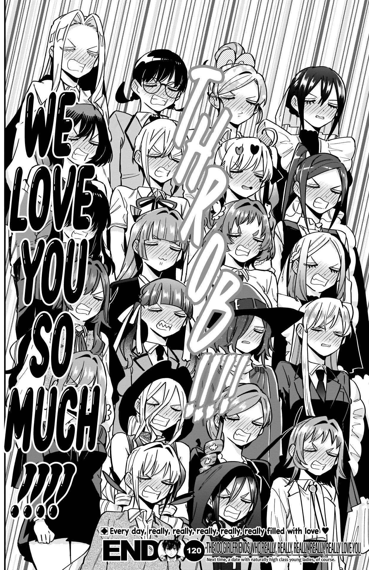 The 100 Girlfriends Who Really, Really, Really, Really, Really Love You chapter 120 page 22