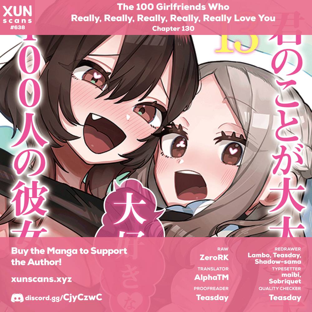 The 100 Girlfriends Who Really, Really, Really, Really, Really Love You chapter 130 page 1