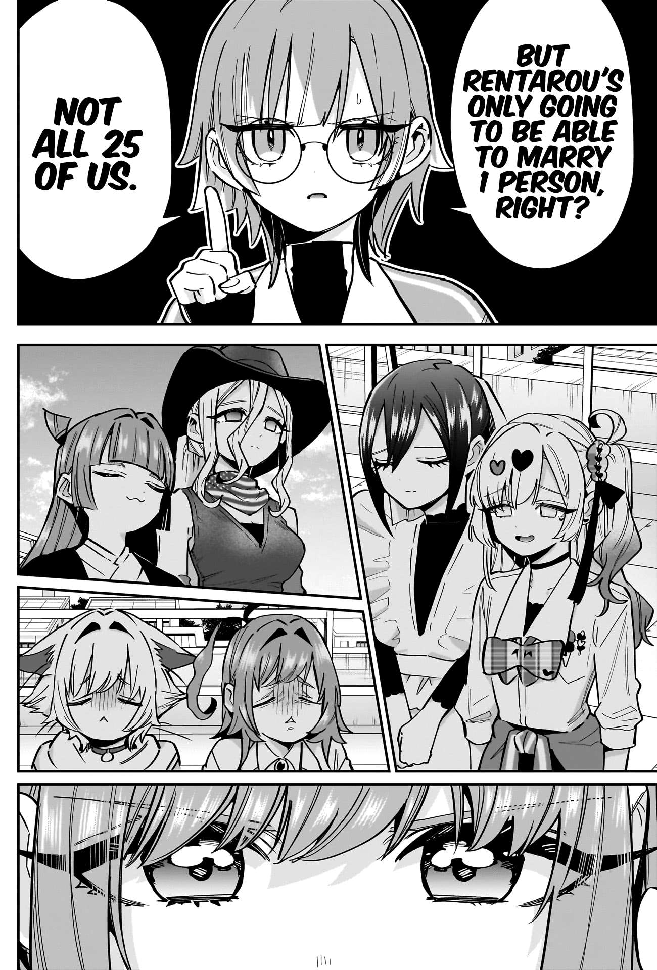 The 100 Girlfriends Who Really, Really, Really, Really, Really Love You chapter 145 page 15