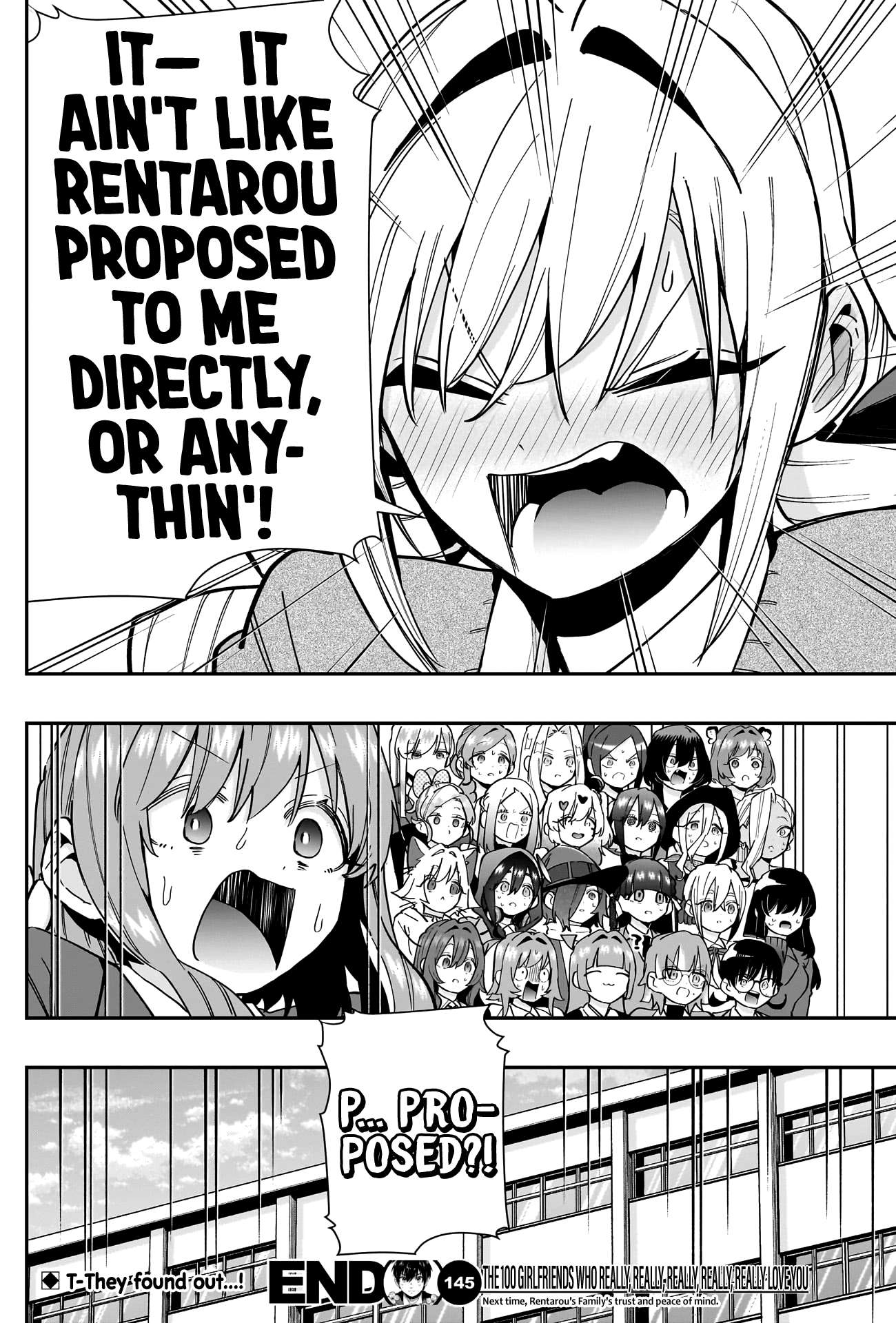 The 100 Girlfriends Who Really, Really, Really, Really, Really Love You chapter 145 page 17