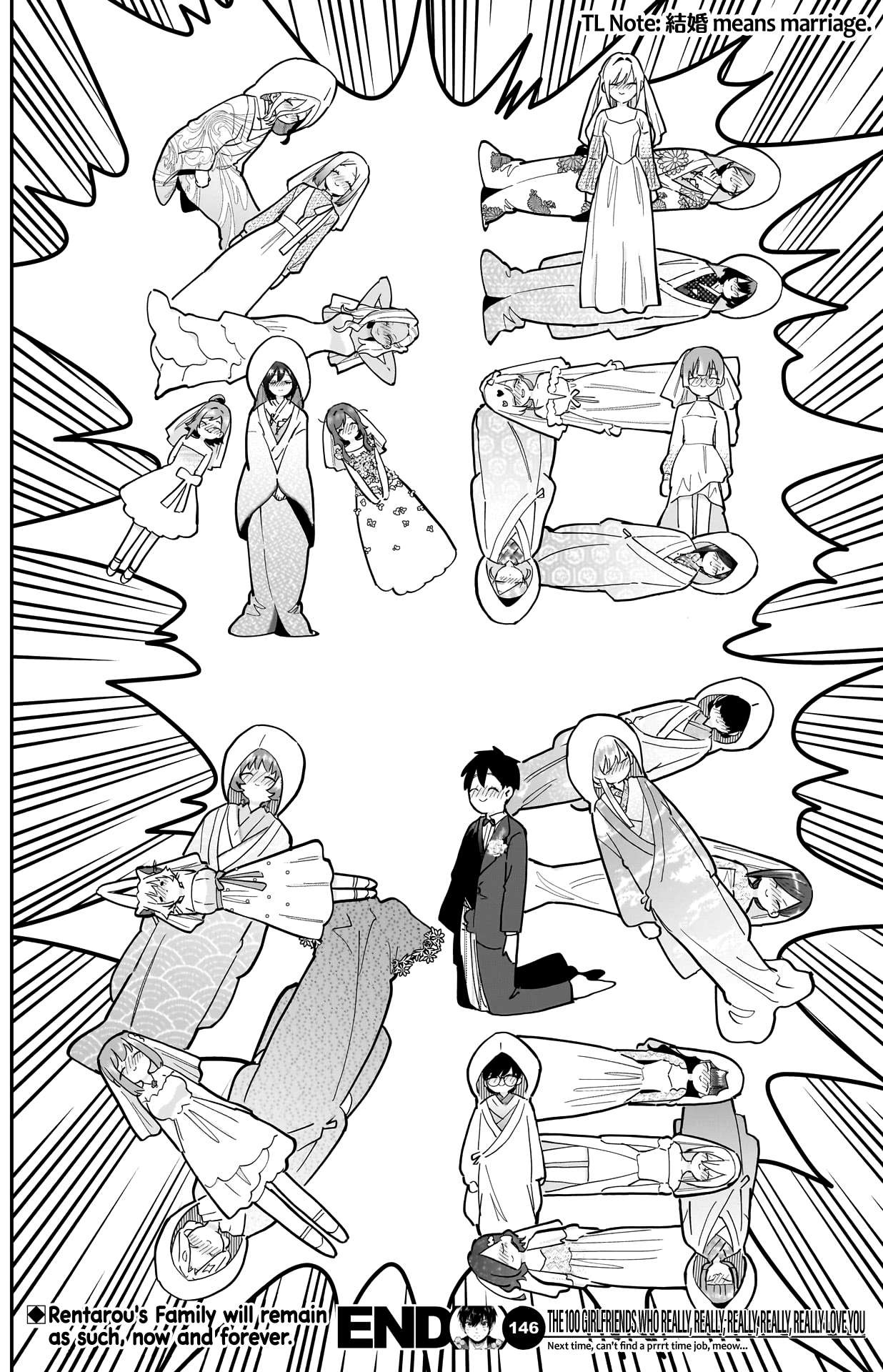 The 100 Girlfriends Who Really, Really, Really, Really, Really Love You chapter 146 page 14