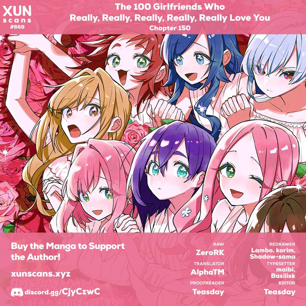 The 100 Girlfriends Who Really, Really, Really, Really, Really Love You chapter 150 page 1