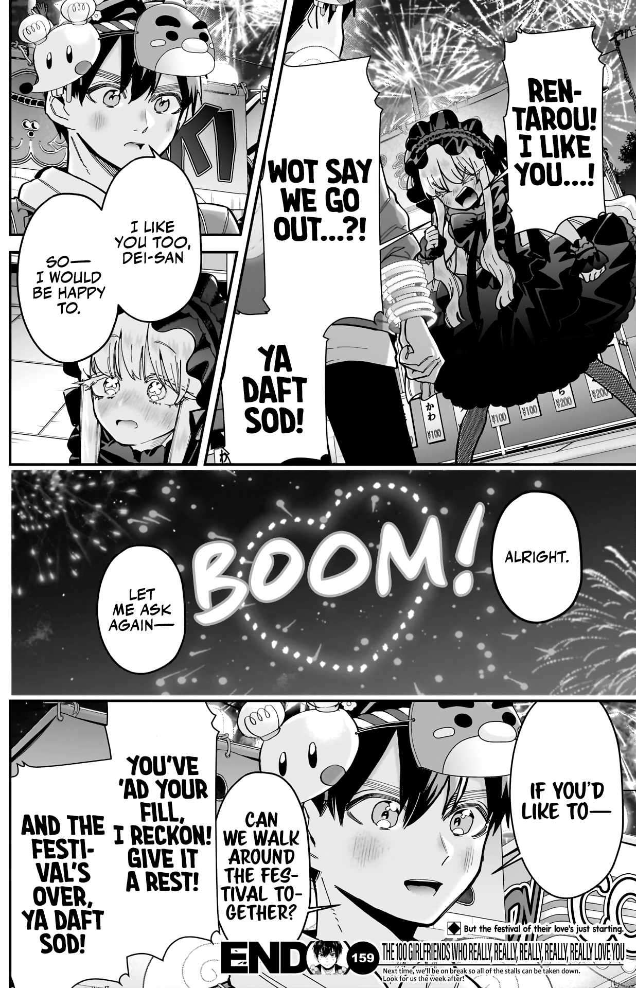 The 100 Girlfriends Who Really, Really, Really, Really, Really Love You chapter 159 page 20