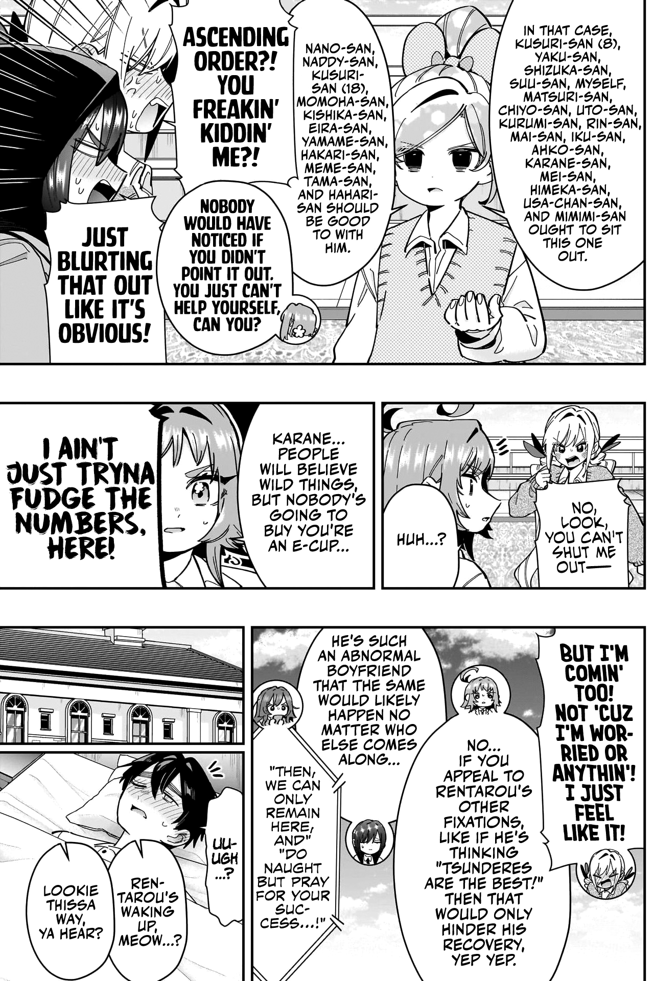 The 100 Girlfriends Who Really, Really, Really, Really, Really Love You chapter 171 page 4