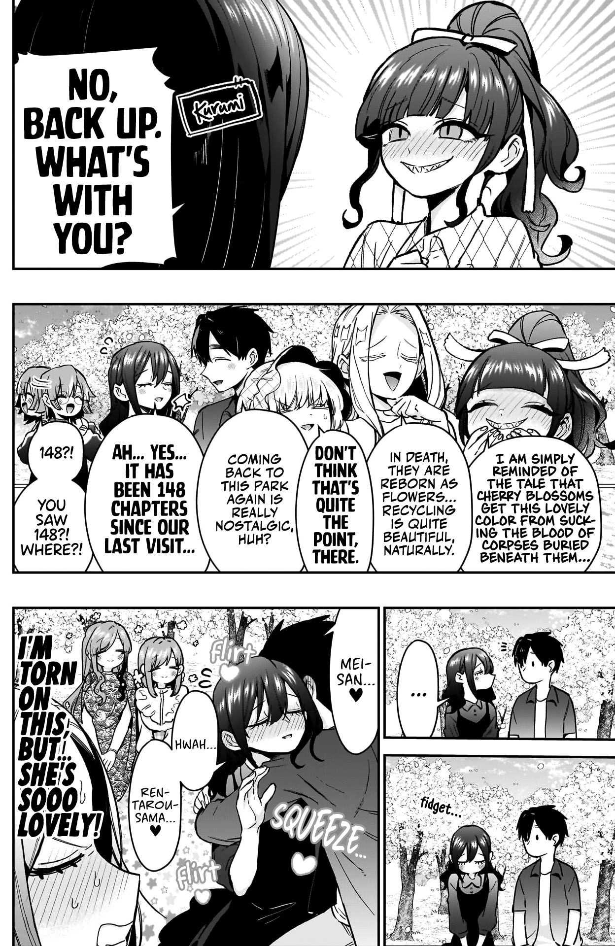 The 100 Girlfriends Who Really, Really, Really, Really, Really Love You chapter 179 page 3