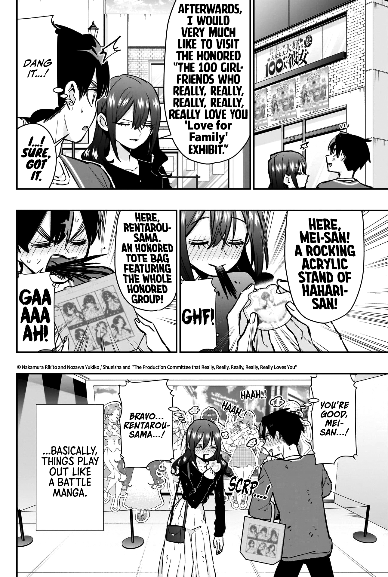 The 100 Girlfriends Who Really, Really, Really, Really, Really Love You chapter 181 page 15