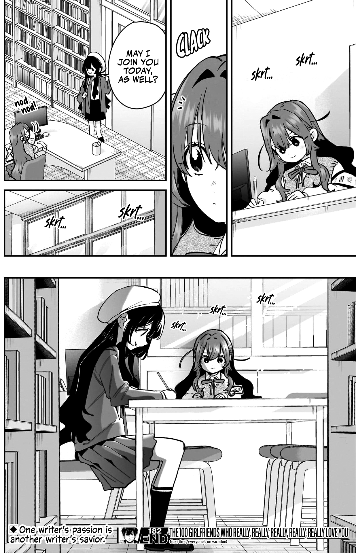 The 100 Girlfriends Who Really, Really, Really, Really, Really Love You chapter 182 page 21