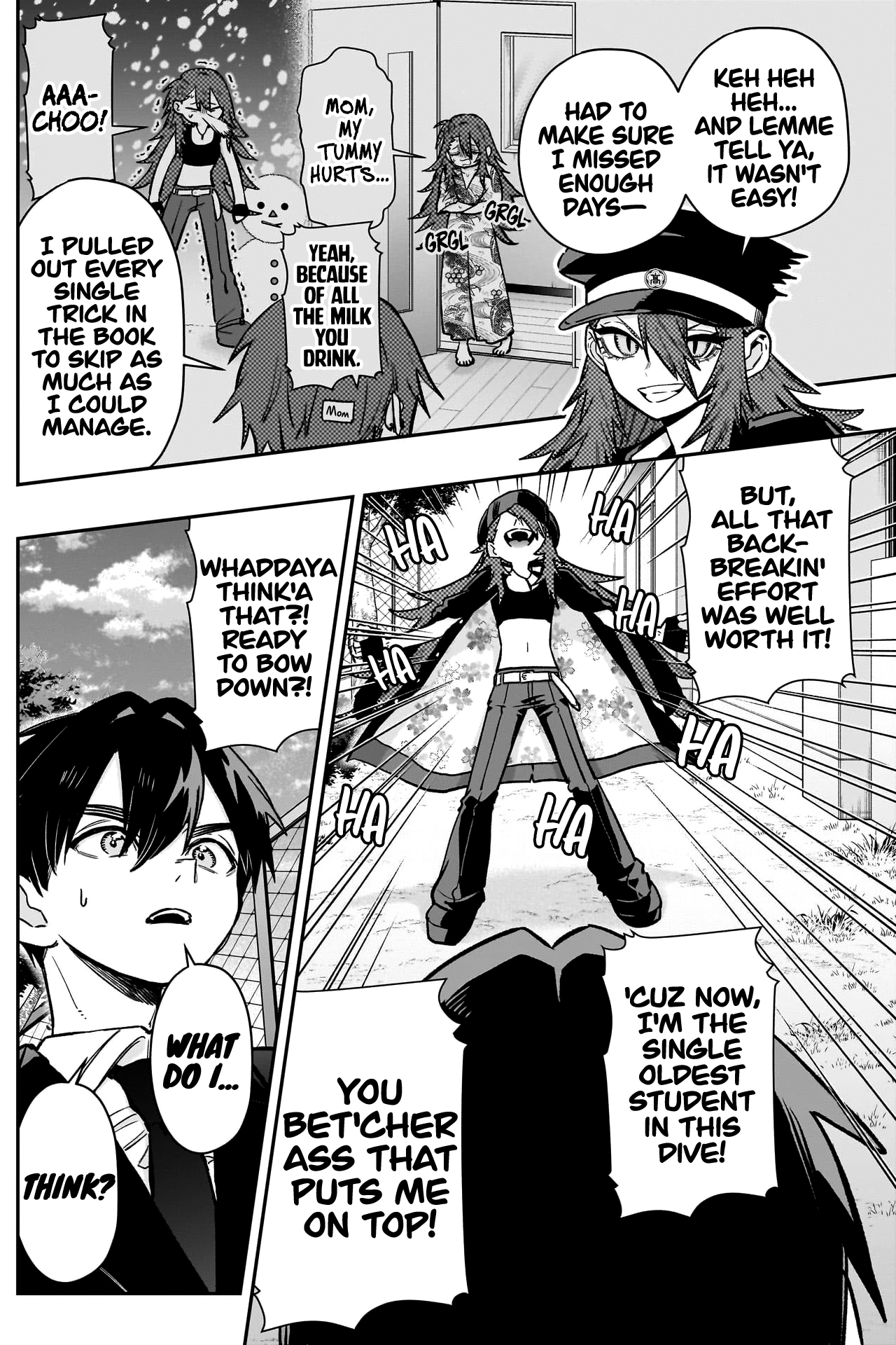 The 100 Girlfriends Who Really, Really, Really, Really, Really Love You chapter 186 page 9