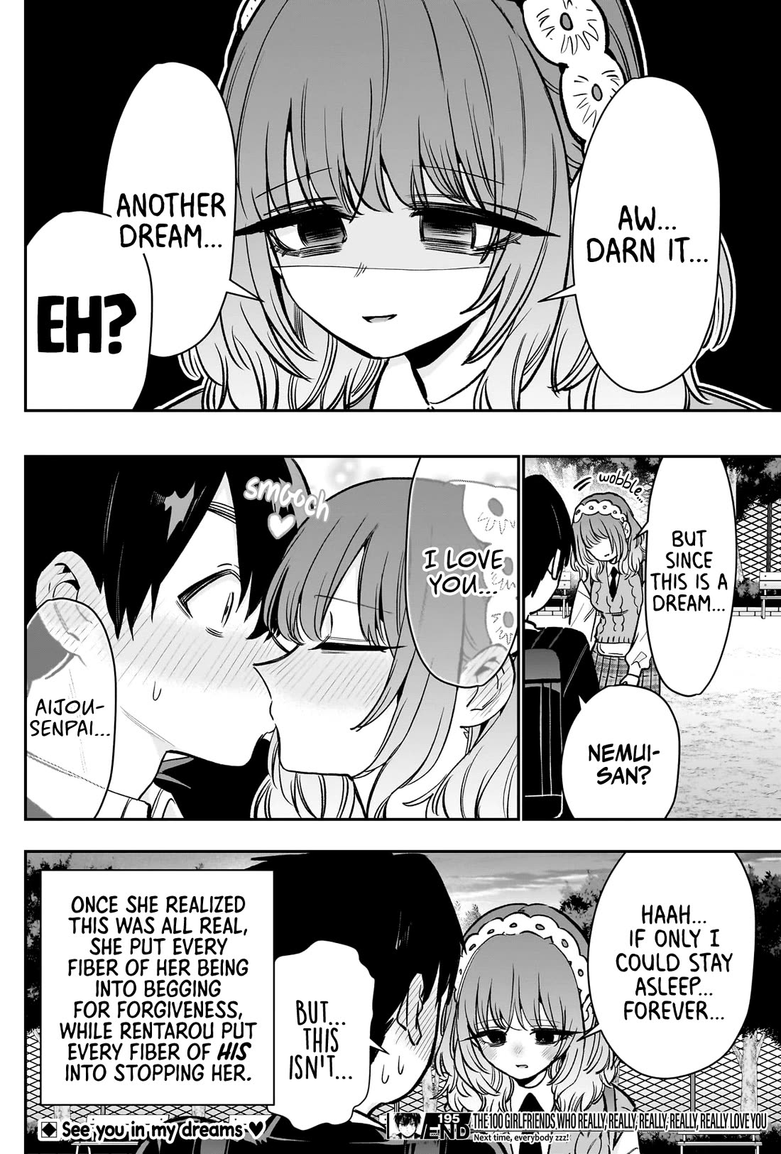 The 100 Girlfriends Who Really, Really, Really, Really, Really Love You chapter 195 page 21