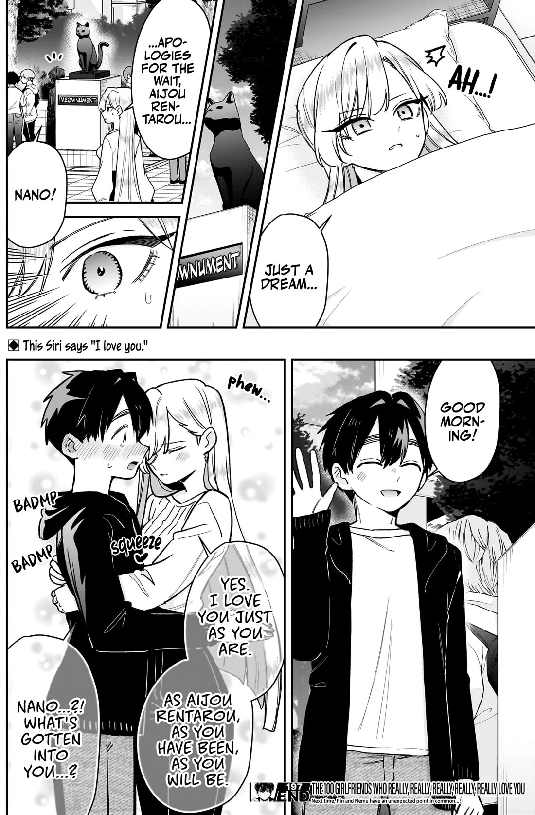 The 100 Girlfriends Who Really, Really, Really, Really, Really Love You chapter 197 page 21