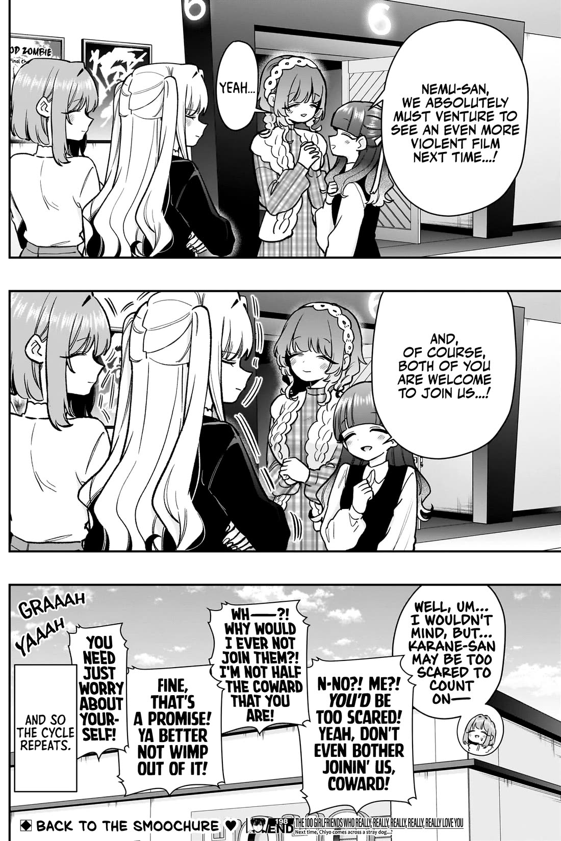 The 100 Girlfriends Who Really, Really, Really, Really, Really Love You chapter 198 page 21